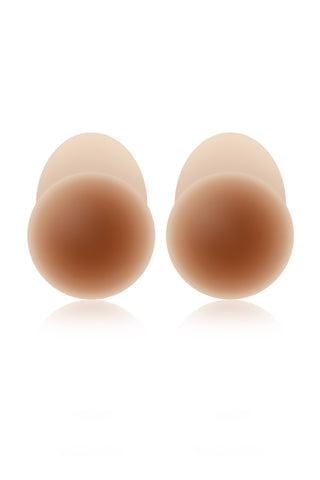 NOOD - No-Show Extra Lift | Reusable Adhesive Lifting Nipple Covers: 4.75in. / No 7 Bronze