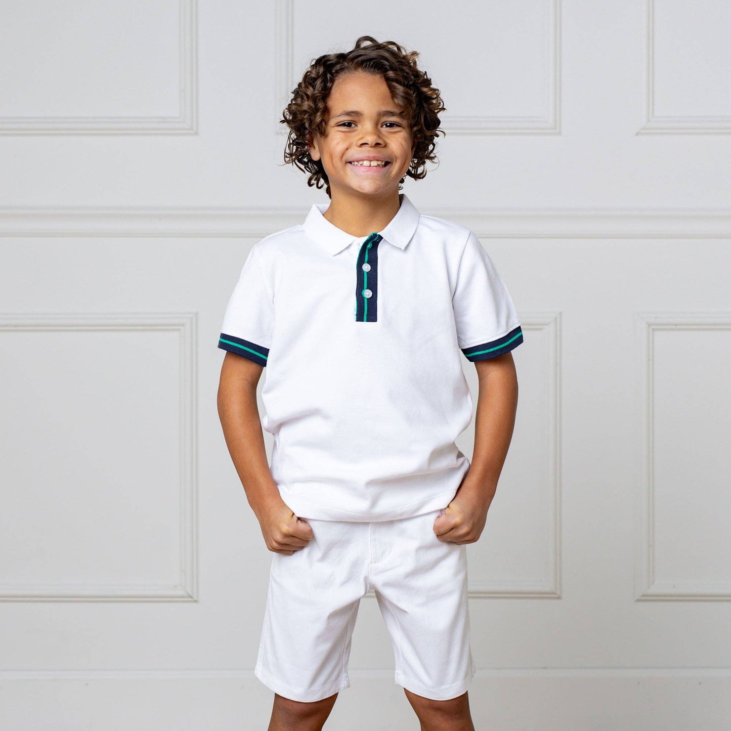 Hope and Henry - Organic Pique Polo