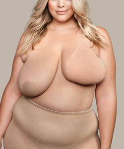 Image of NOOD - Game Changer | Lift & Shape Adhesive Hemp Bra: No 5 Soft Tan / 3