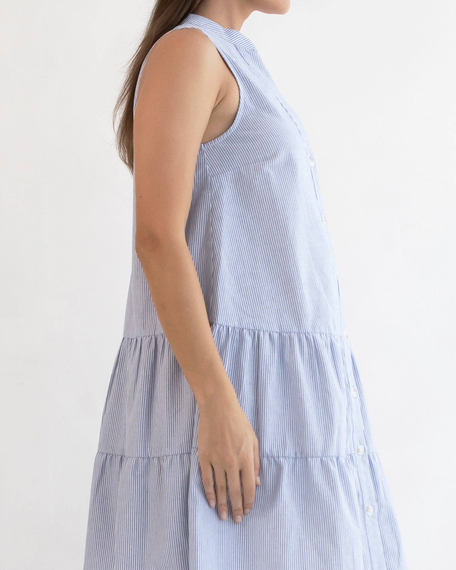 Melanie Sleeveless Maternity Dress
