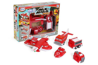 Magnetic Mix or Match Vehicles Fire & Rescue