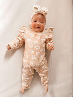 Image of Luna + Luca Floral Jacquard Jumpsuit
