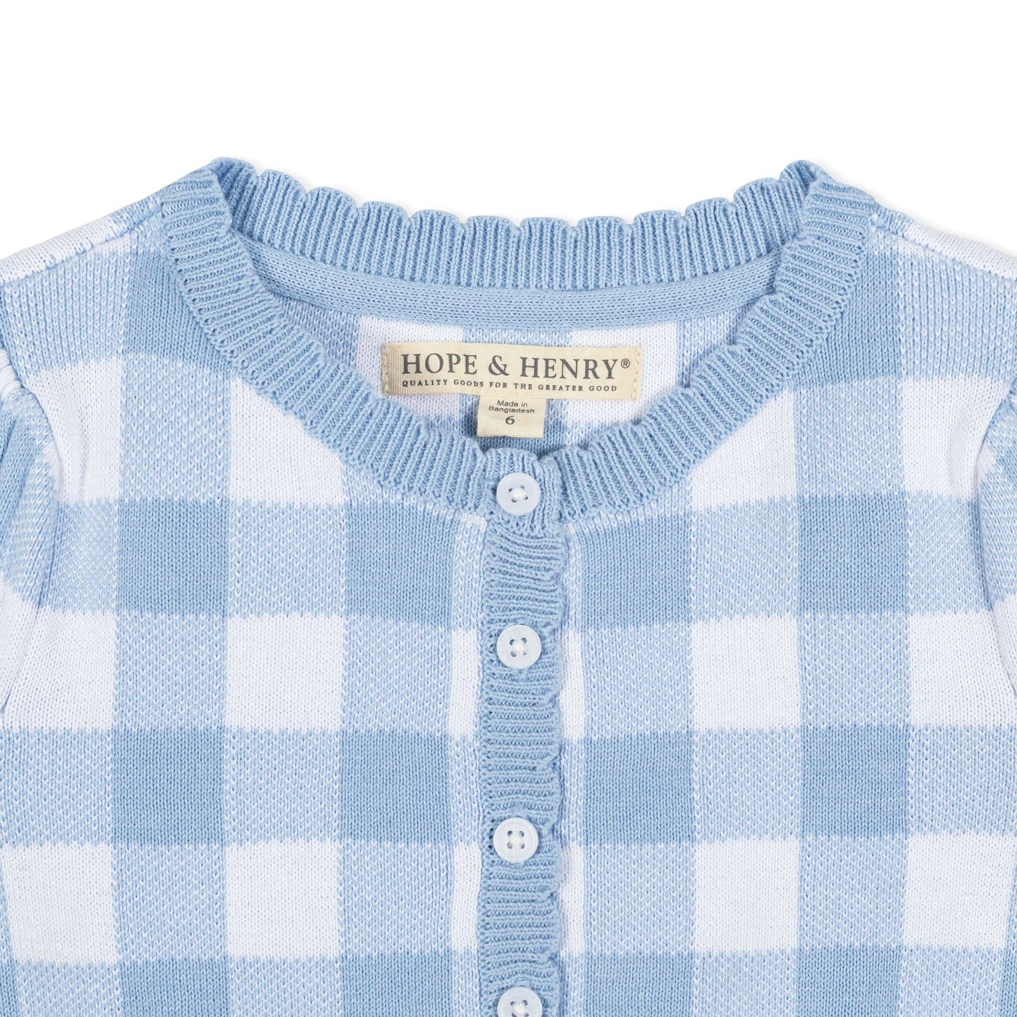 Image of Organic Button Front Sweater Dress