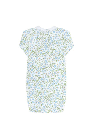 Nellapima - Blue Vines Print Gown