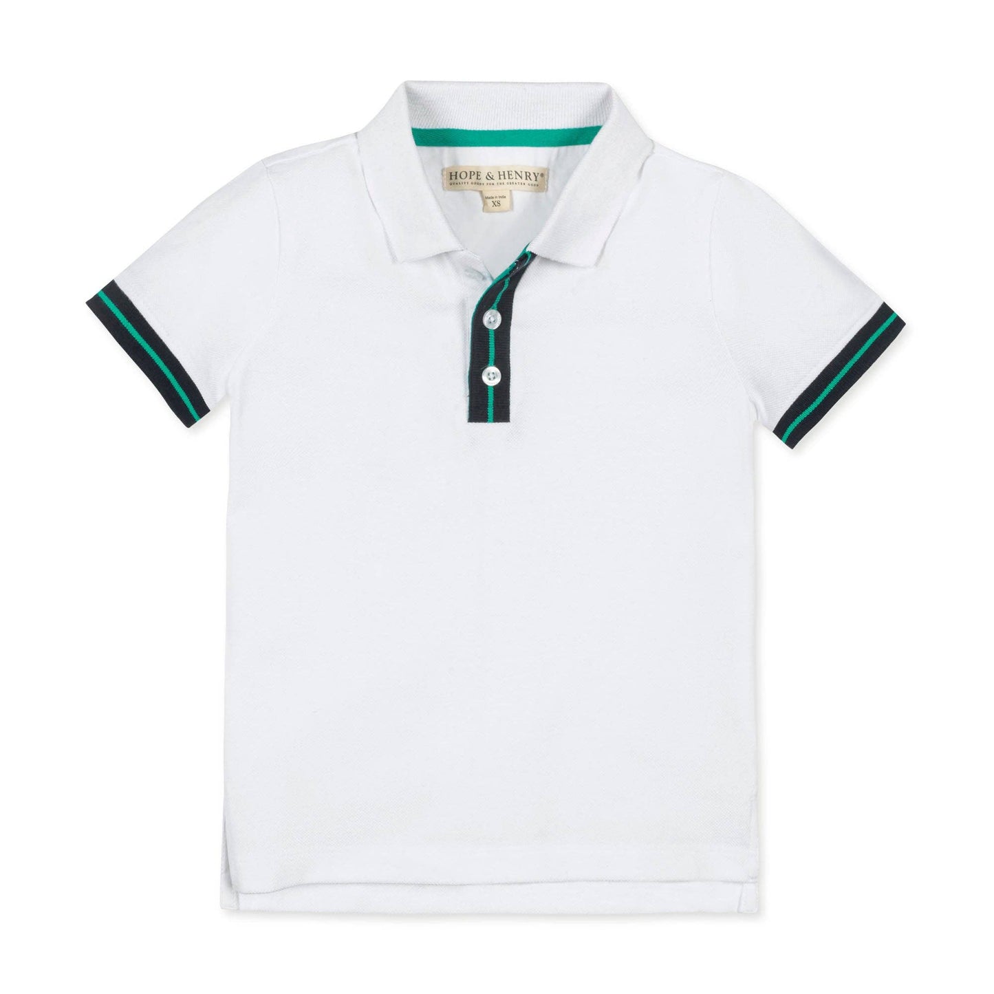 Hope and Henry - Organic Pique Polo