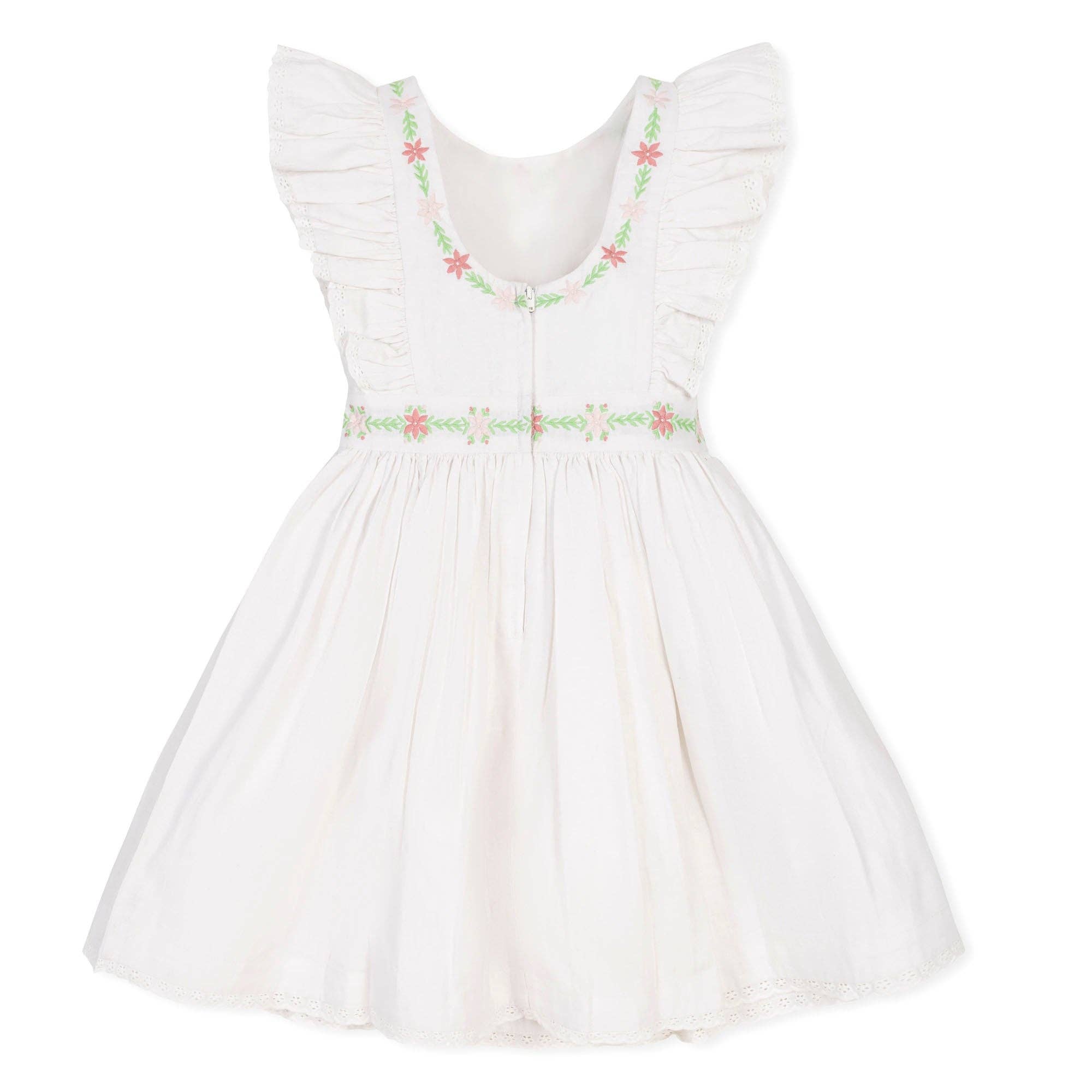 Hope and Henry - Linen Ruffle Jumper