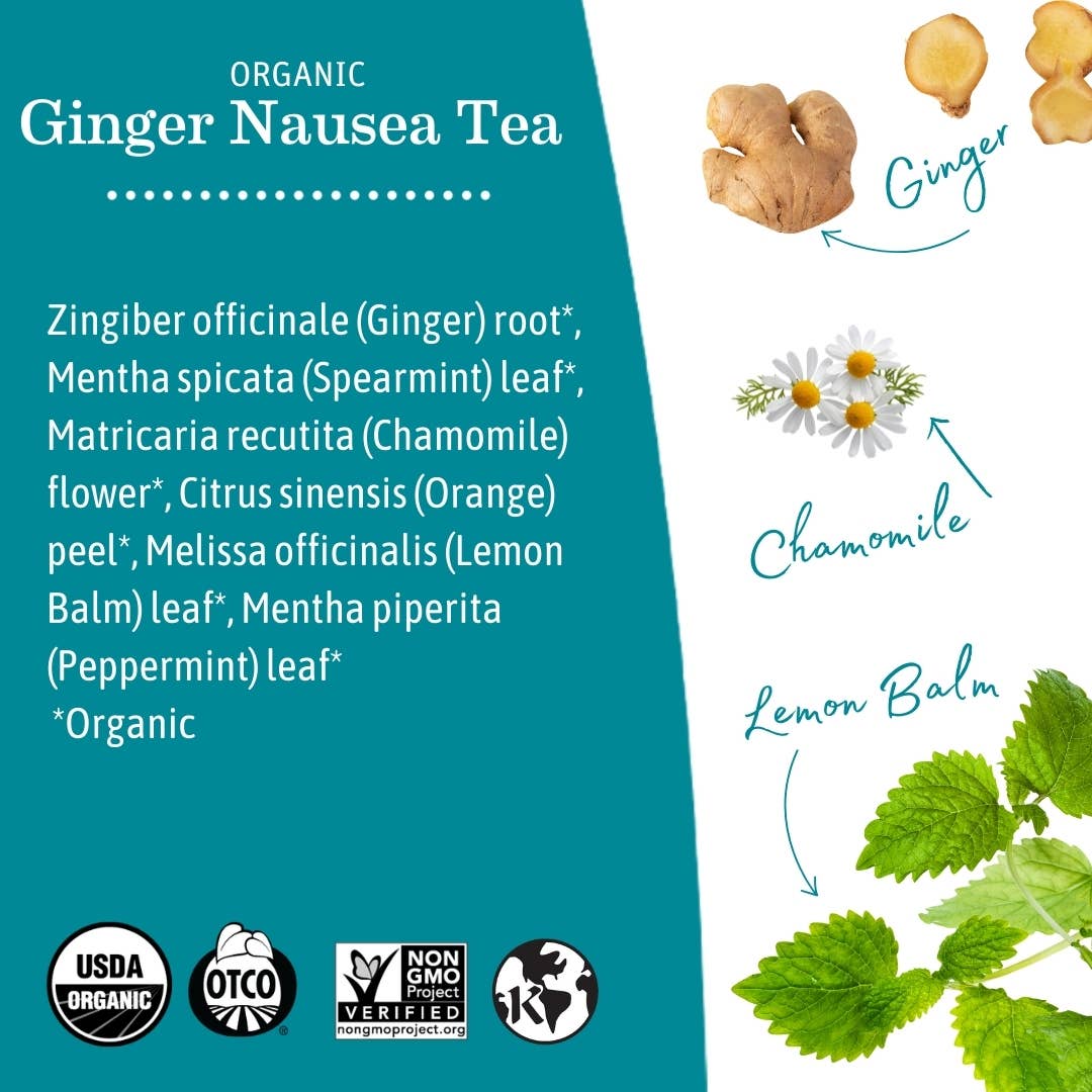 Image of Organic Ginger Nausea Tea