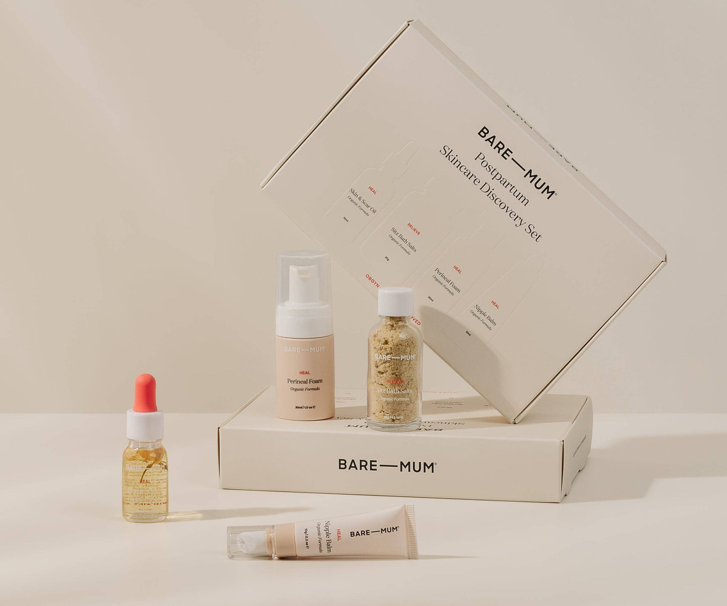 Bare Mum - Postpartum Skincare Discovery Set