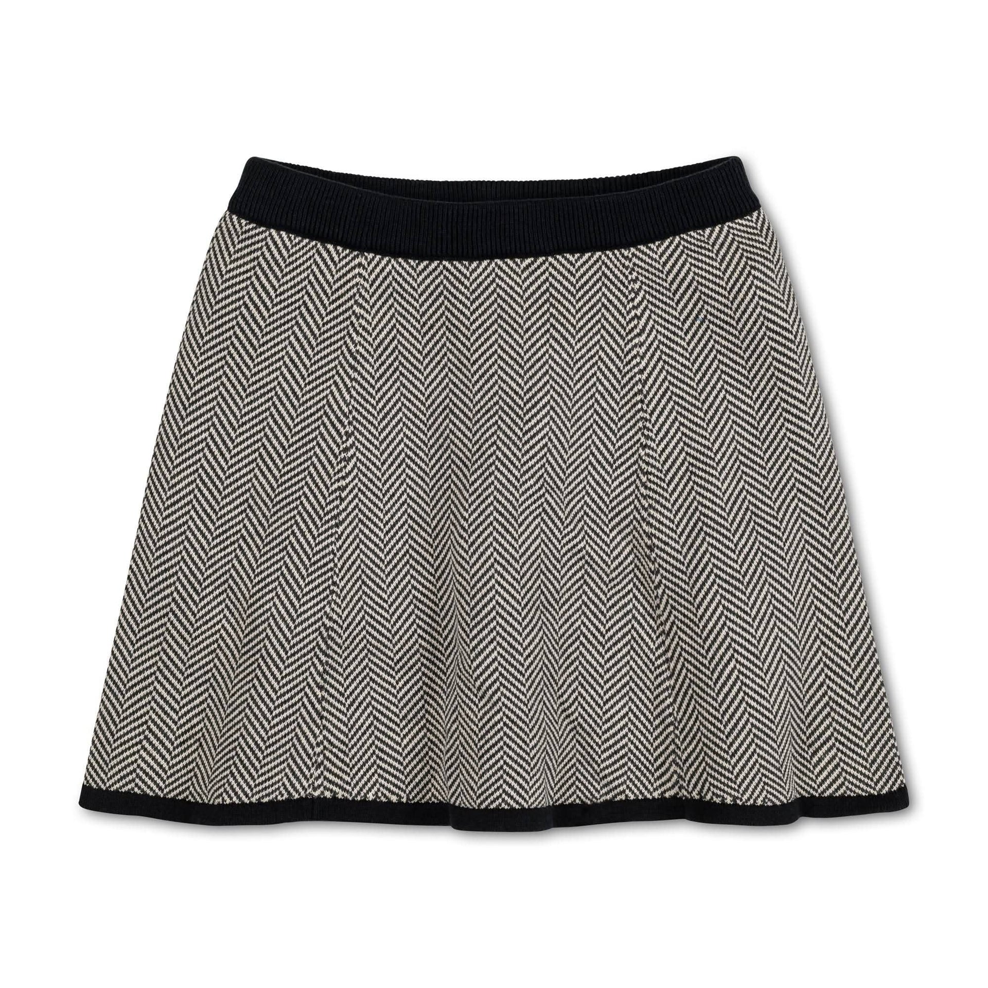 Faux Fur Cardigan and Skirt Organic Sweater Set