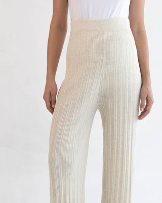 Collete Linen Knit Maternity Pants