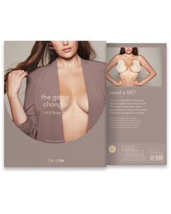 Image of NOOD - Game Changer | Lift & Shape Adhesive Hemp Bra: No 5 Soft Tan / 1