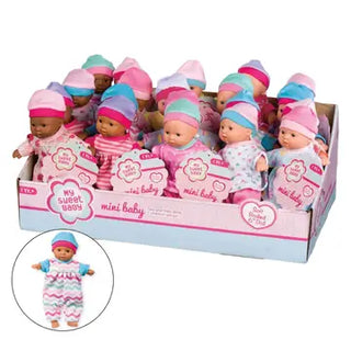 My Sweet Baby 6"  Mini Baby Doll Assorted