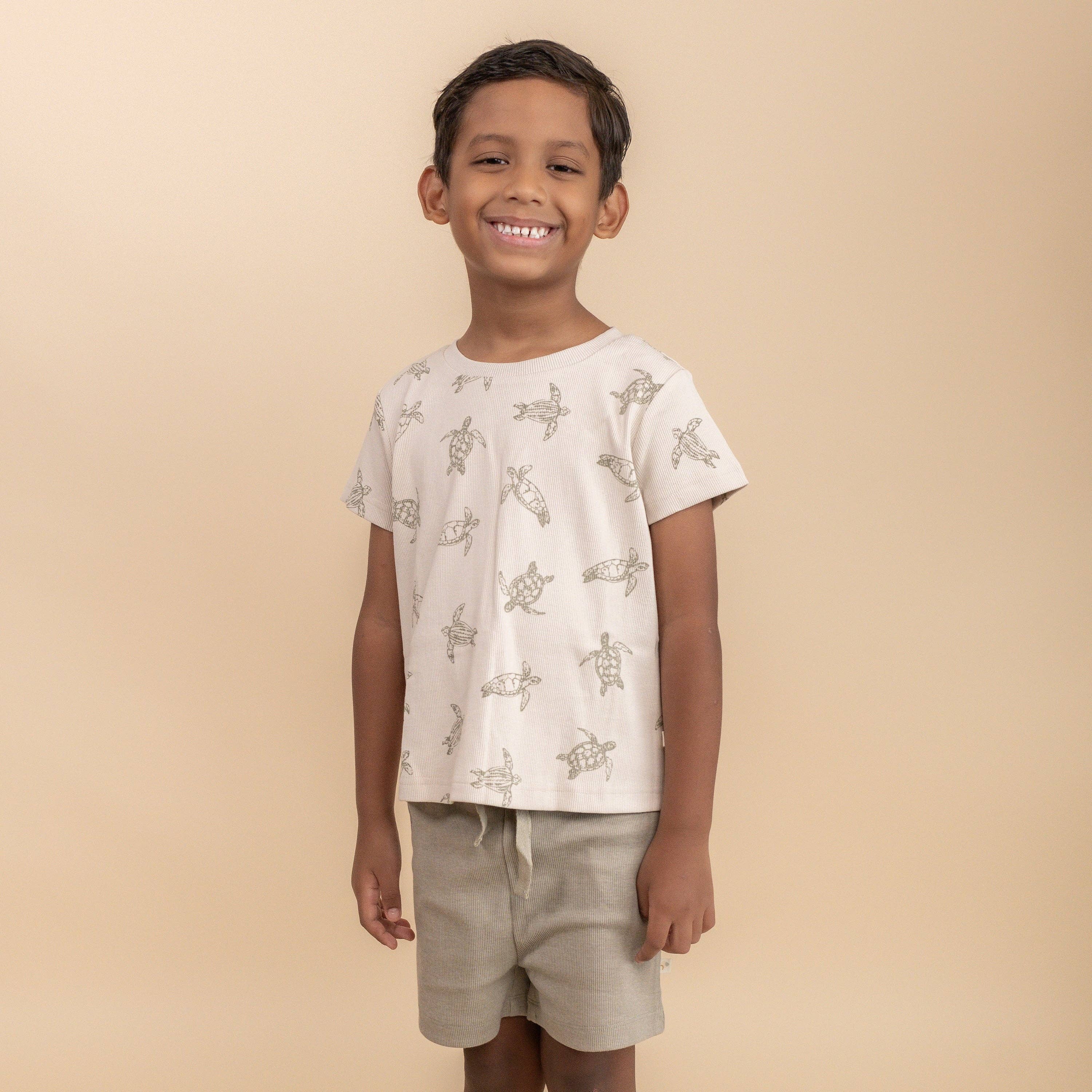 Organic Tee & Shorts Set