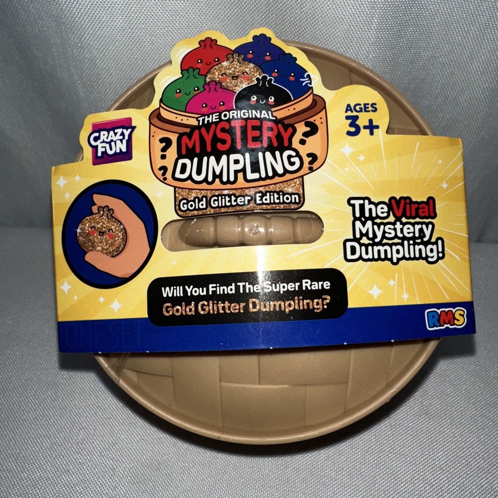 Crazy Fun Mystery Dumpling (Gold Glitter)