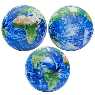 Toysmith - Astroverse Globe Ball, Spongy Educational Soft Colorful