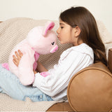 Hugimals World - NEW! Hugimals Weighted Stuffed Animal Harper the Pig