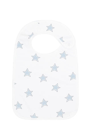 Nellapima - Blue Stars Print Feeding Bib