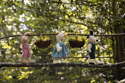 MOULIN ROTY by Speedy Monkey - Sylvain The Rabbit (medium) - Stuffed Toy