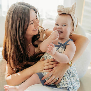 Lyla Floral Baby Dress +Bloomer