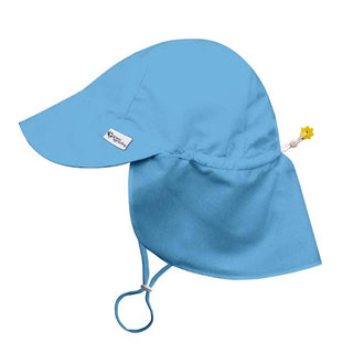 Green Sprouts - Eco Flap Kids Sun Hat UPF50+ | 2024-2023 Prints