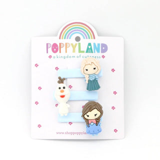 Poppyland - Ice Princess Hair Pins