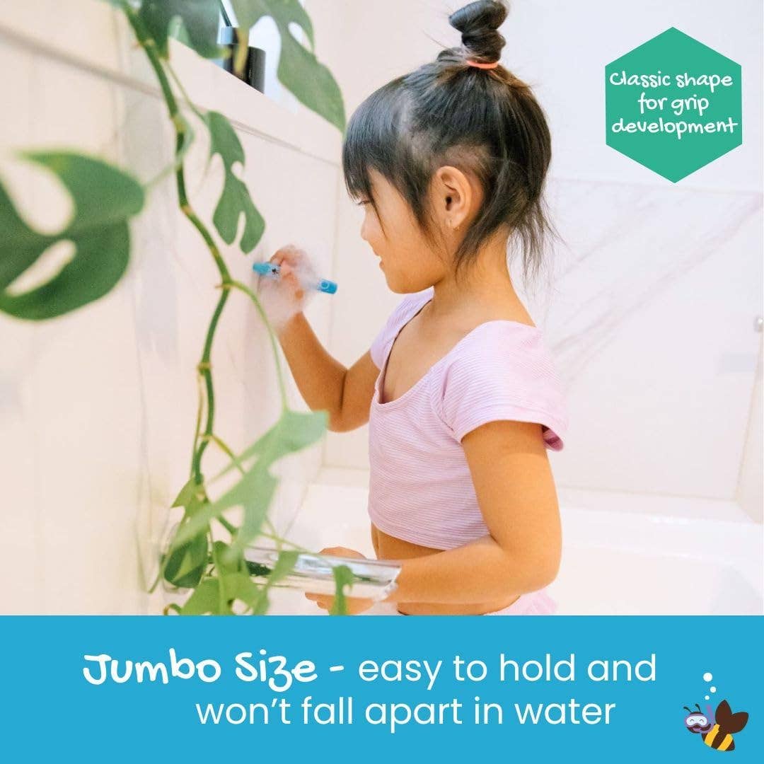 Image of Honeysticks - Honeysticks Super Jumbo Bath Crayons Non Toxic (7 Pack)