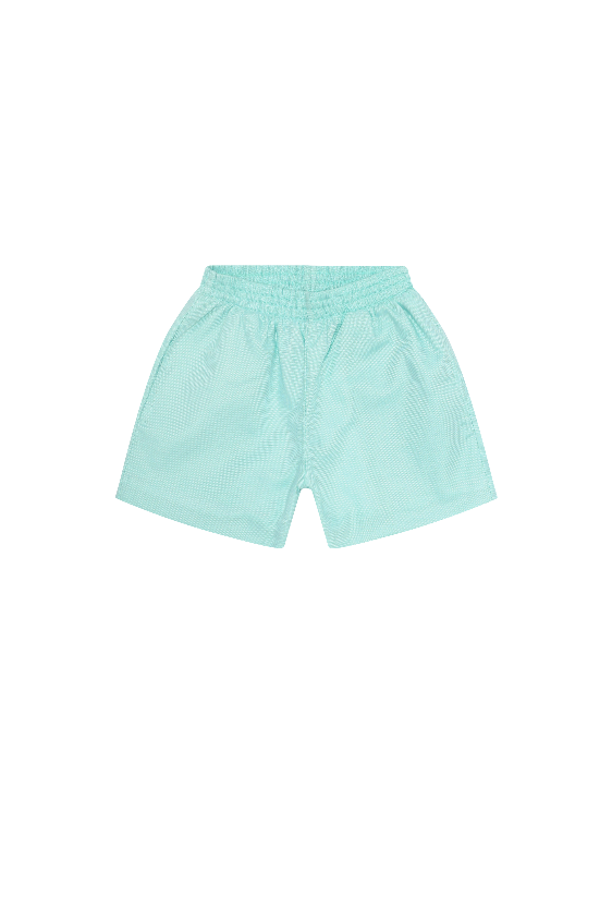 Image of Nellapima - Aqua Boy Capri Set: Aqua / Size 6