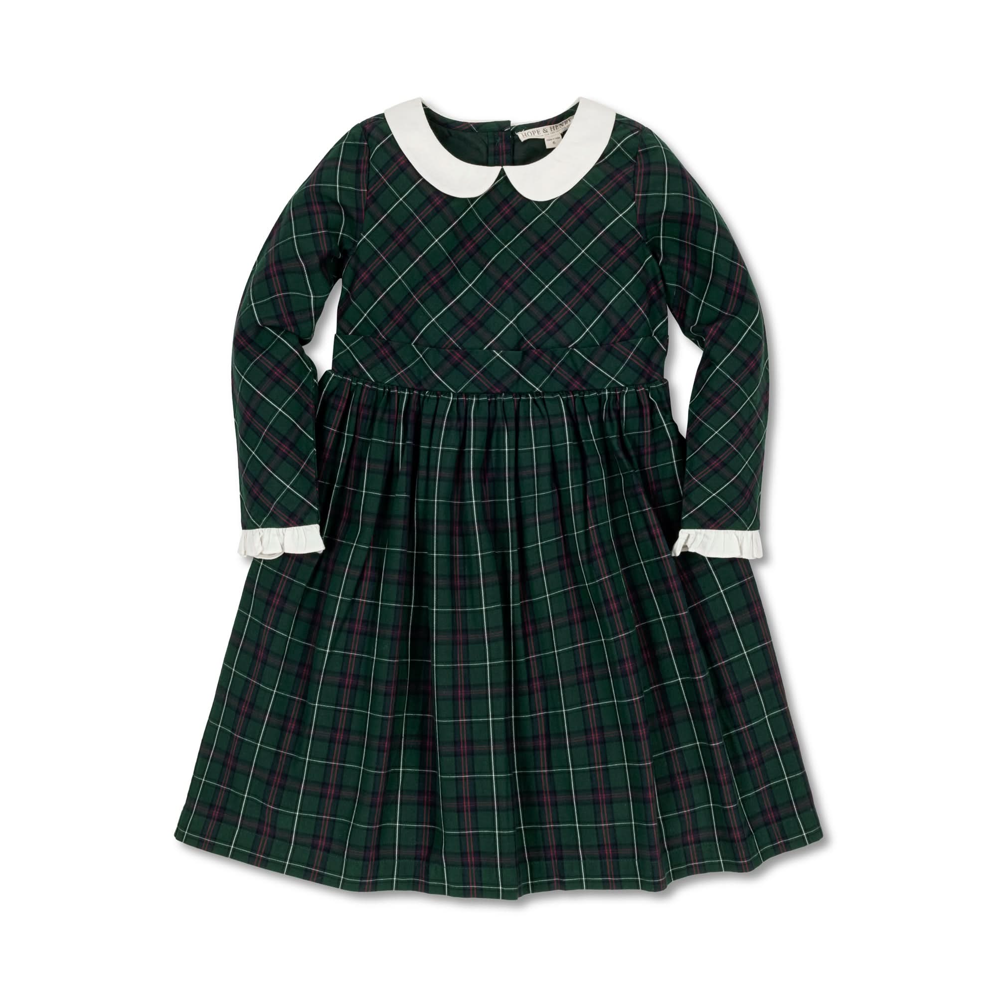 Organic Ruffle Cuff Party Dress