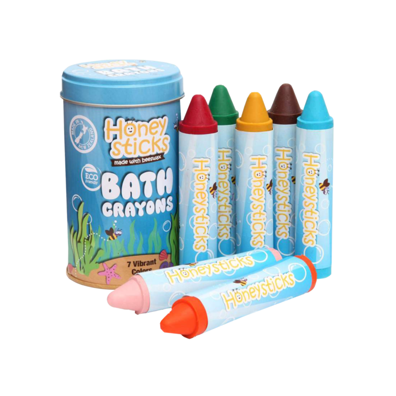 Honeysticks - Honeysticks Super Jumbo Bath Crayons Non Toxic (7 Pack)