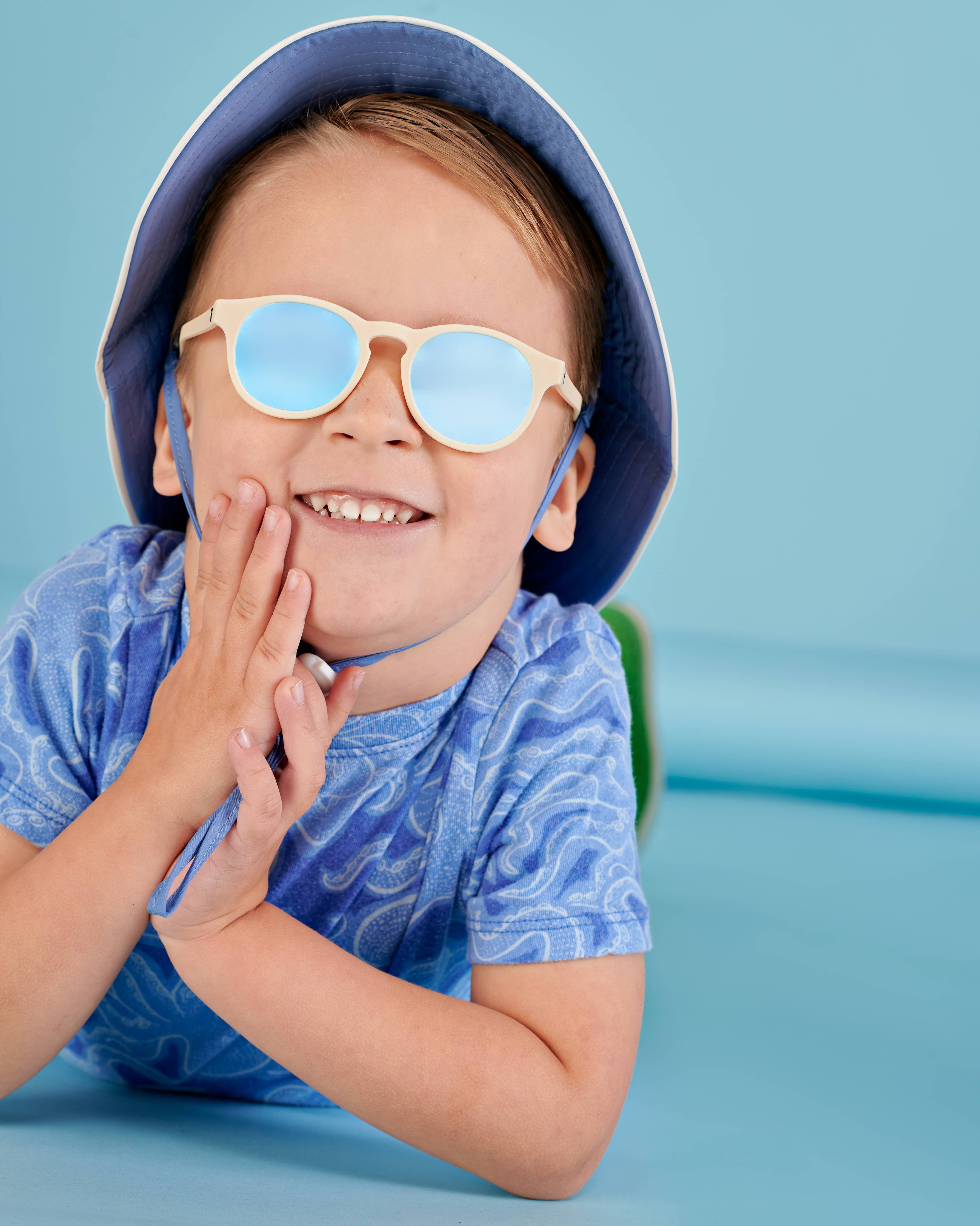 Image of Babiators - Babiators Sun Hat in Blue Stone