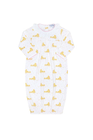 Nellapima - Pink Ducks Print Gown