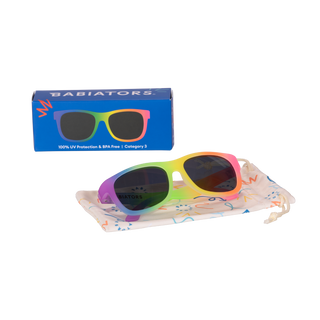 Babiators - Baby and Kids Rad Rainbow Navigator Sunglasses