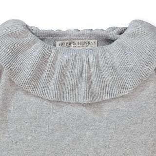 Organic Ruffle Collar Sweater - Baby