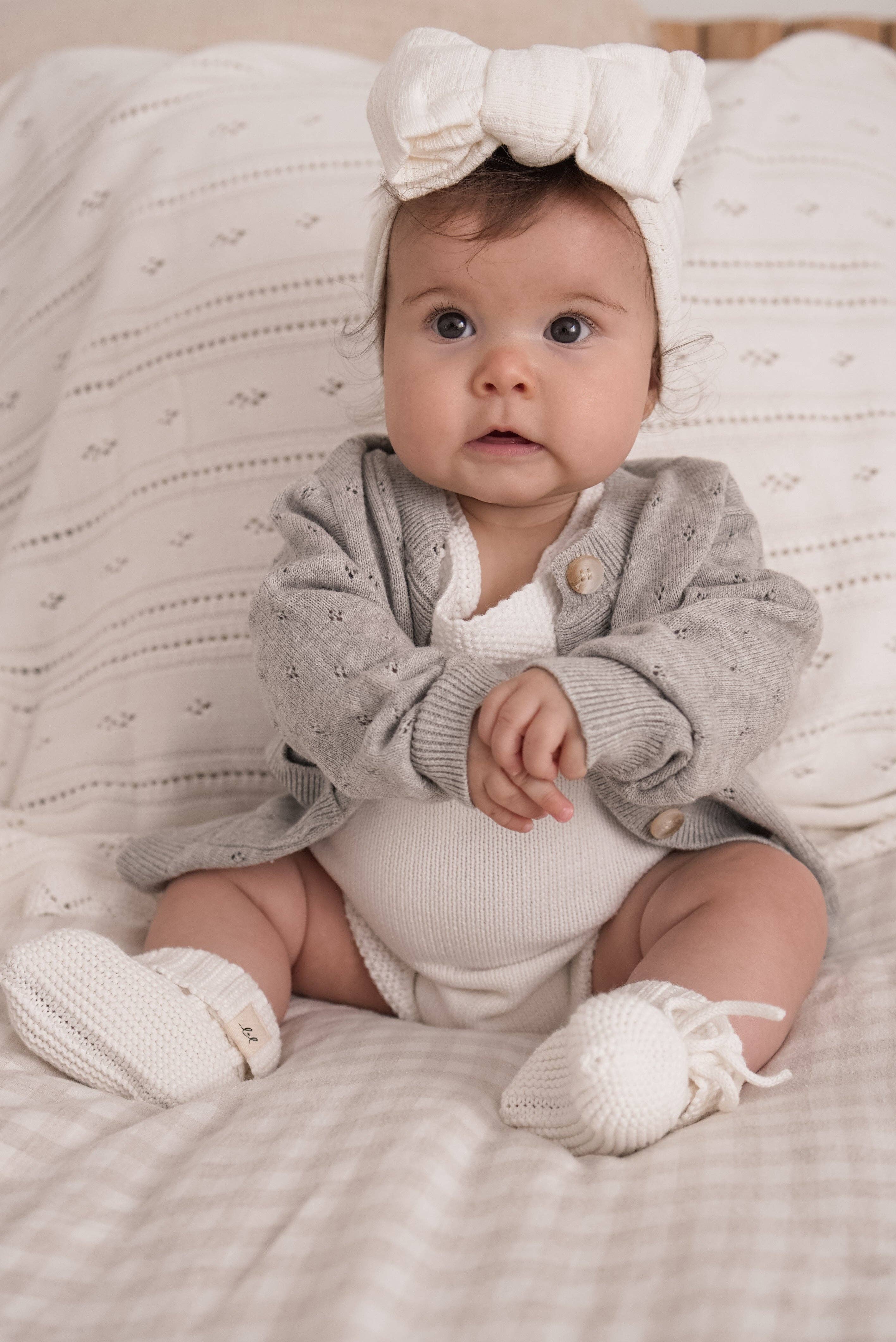 Luna + Luca Organic Booties