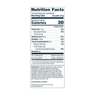 LesserEvil - Lil' Puffs Broccoli Cheddar Blast, 2.5oz
