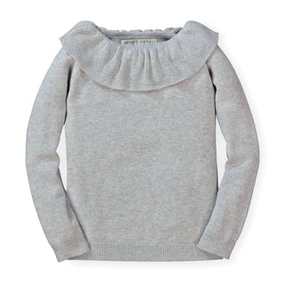 Organic Ruffle Collar Sweater - Baby