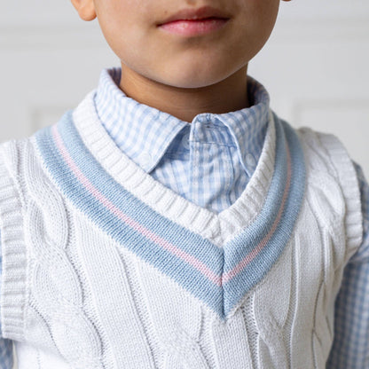 Hope and Henry - Organic Seersucker Shirt