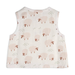 Image of Viverano Organics - Sheep Baby Top & Bottom