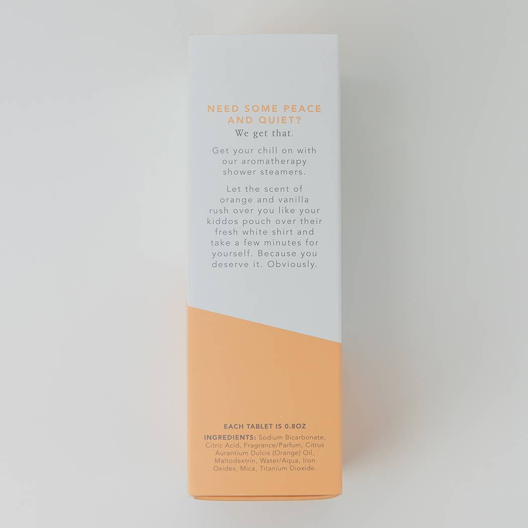 Done Parenting Today - Aromatherapy Shower Steamers - Orange Vanilla