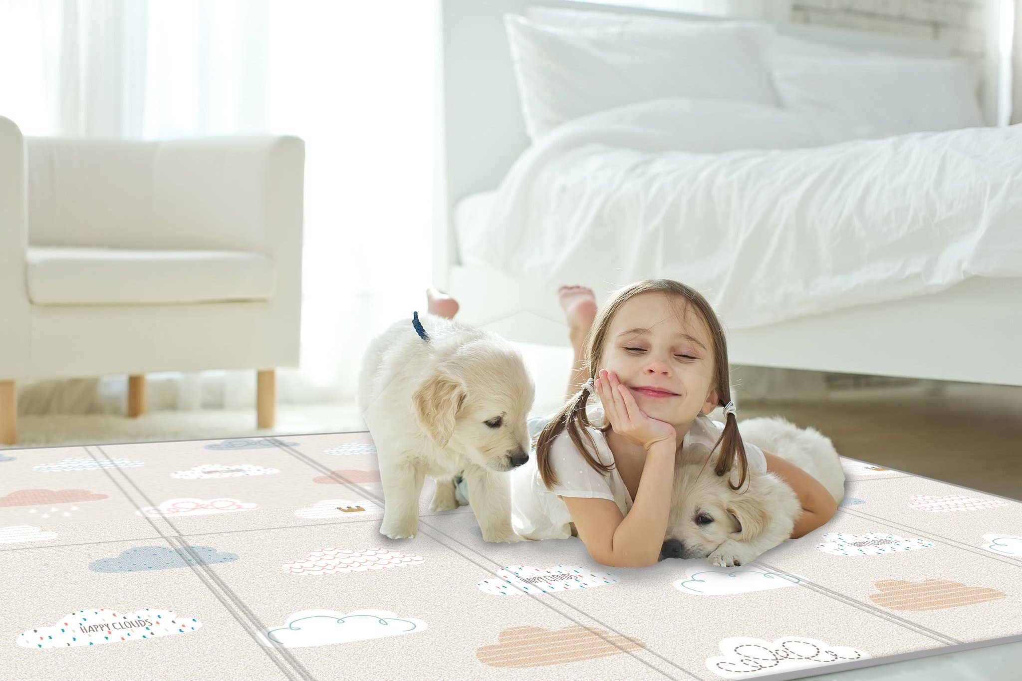 Image of Parklon - Cloud Bebe Silky Folding Mat