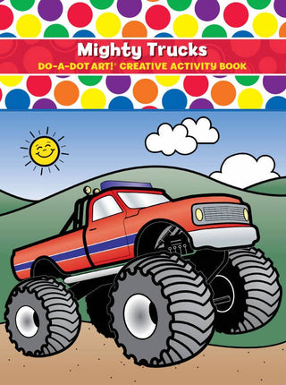 Mighty Trucks – Coloring Activity Book