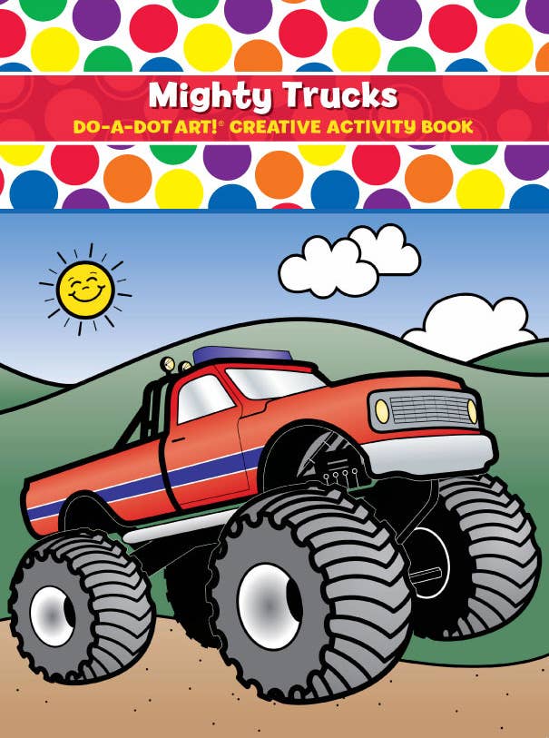 Mighty Trucks – Coloring Activity Book