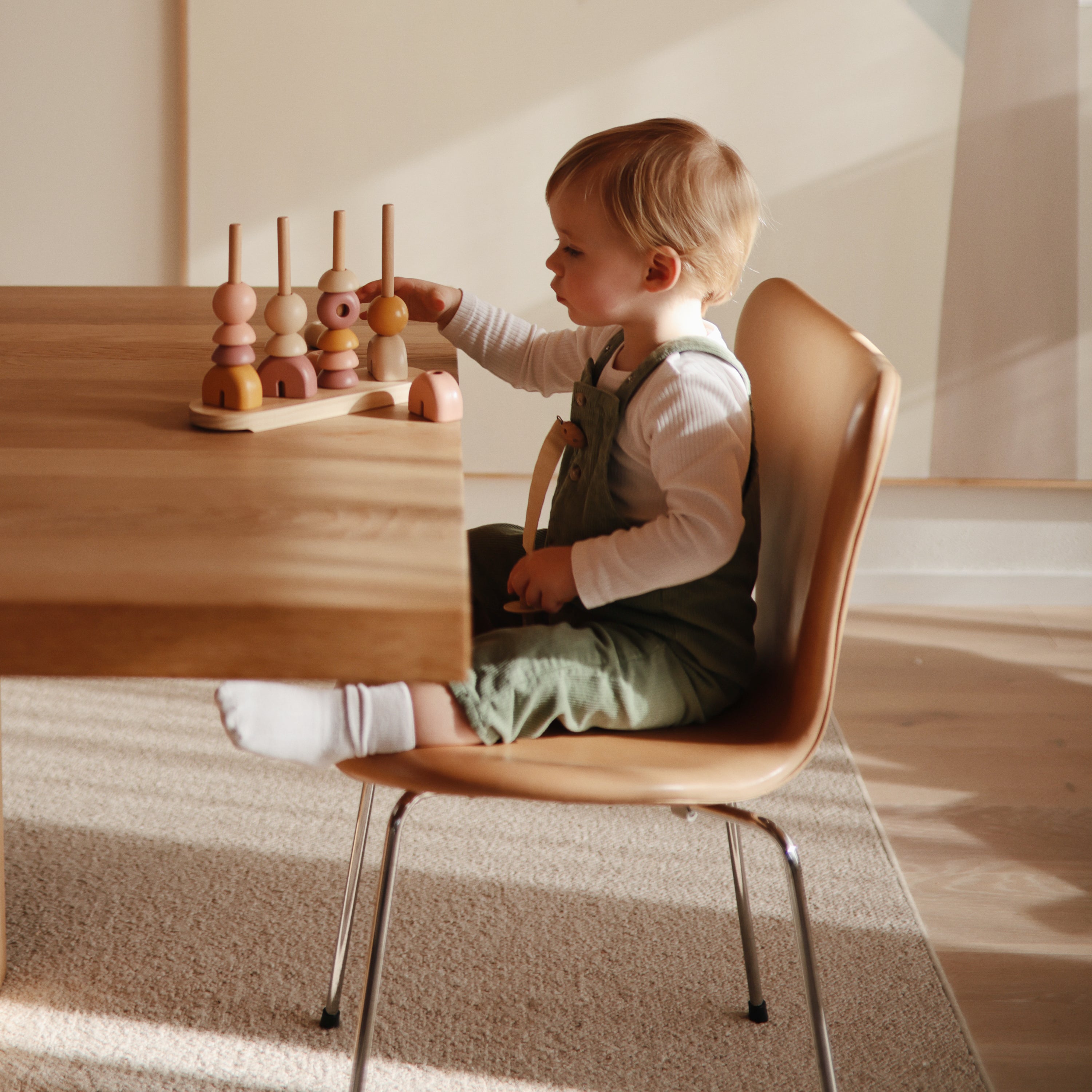 Image of Linen Pacifier Clip 2-Pack