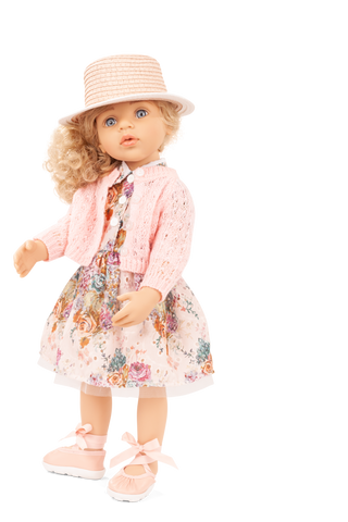 Happy Kidz Greta 19.5" Posable Doll with Accessories