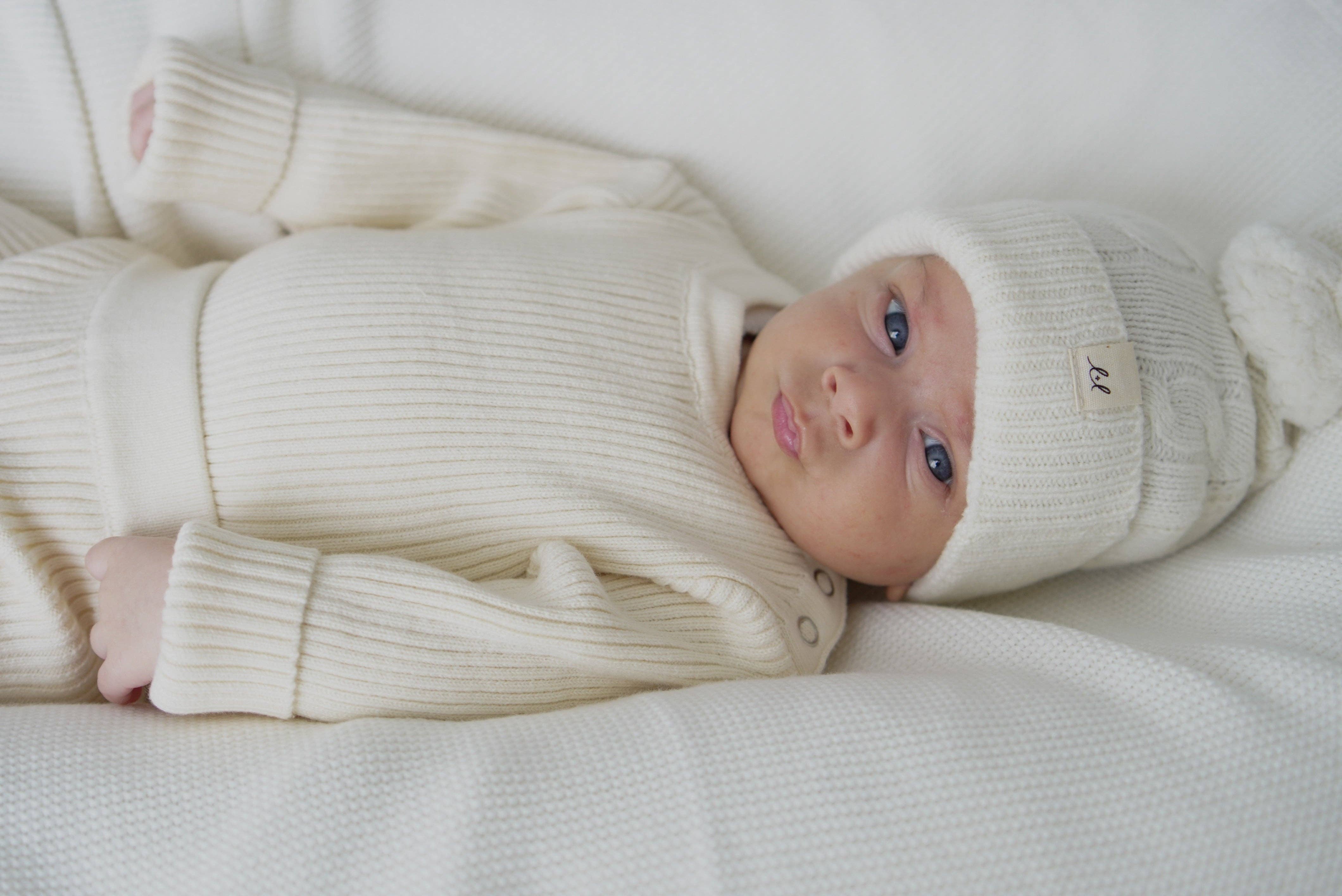 Image of Luna + Luca Baby Rib Bodysuit