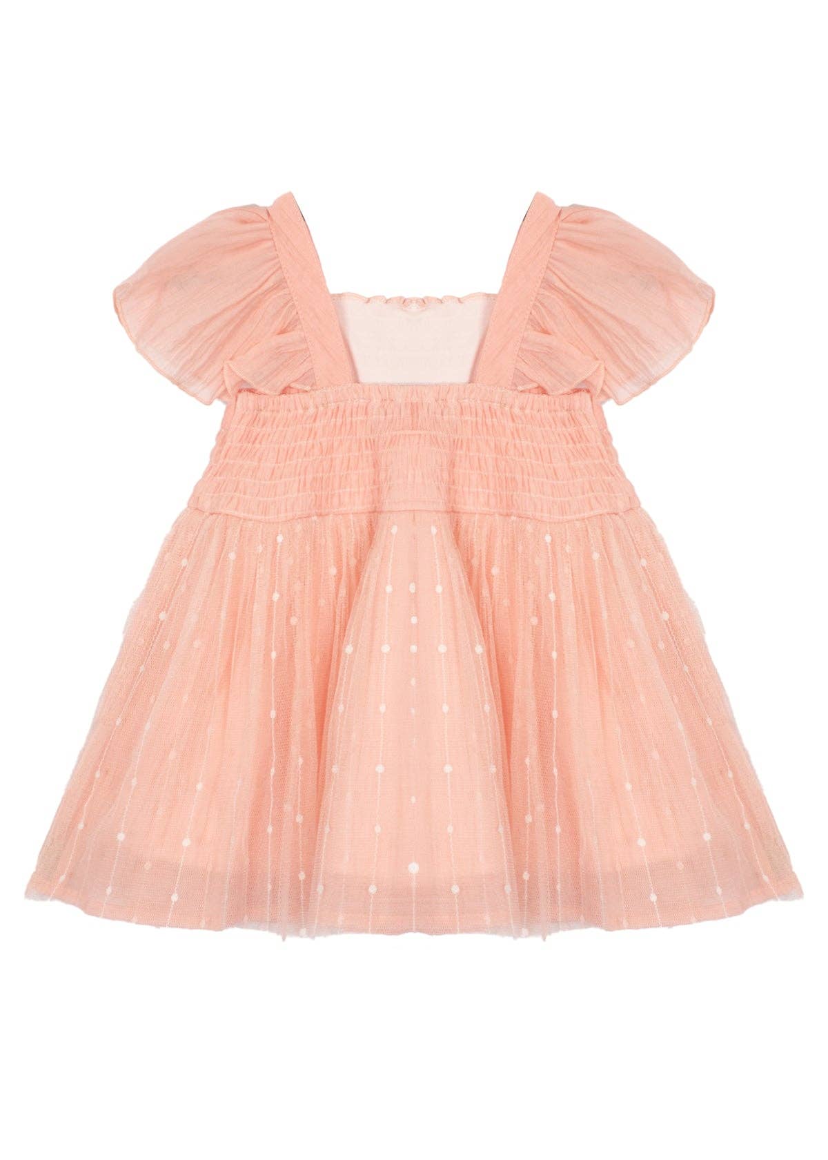 Image of Pink Princess Little Girl Dress