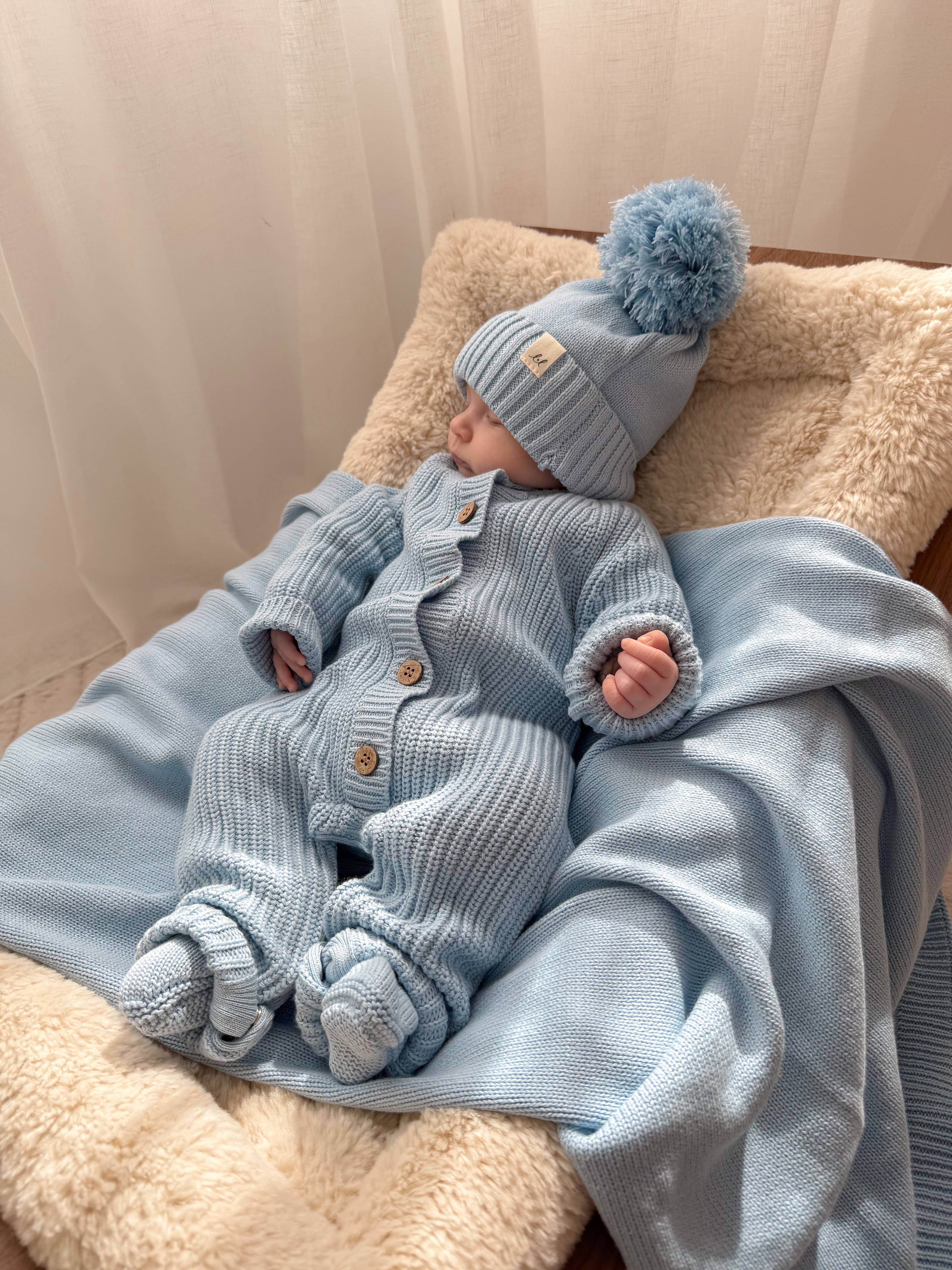 Image of Classic Booties - Powder Blue