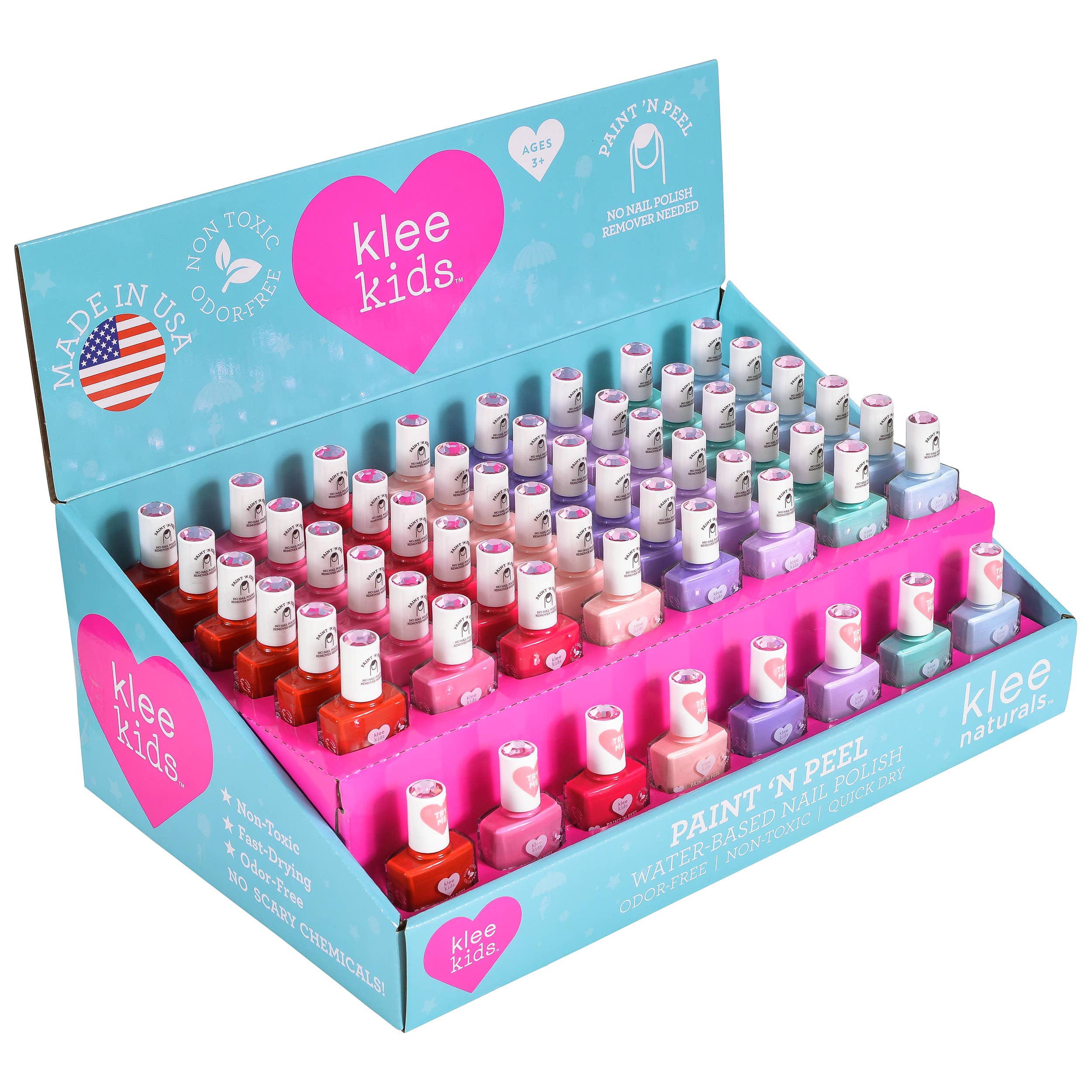 Klee Kids Water-Based Peelable Nail Polish