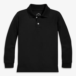 Primary - Long sleeve pique polo