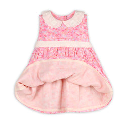 Image of Viverano Organics - Mavis Floral Back Tie Baby Dress+Bloomer (Organic Cotton)